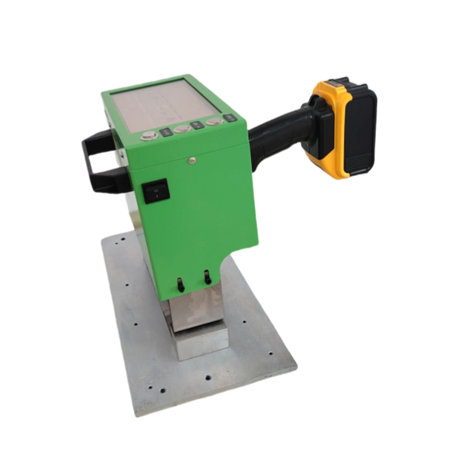 Lithium battery dot peen marking machine With electromagnet for  Car VIN number