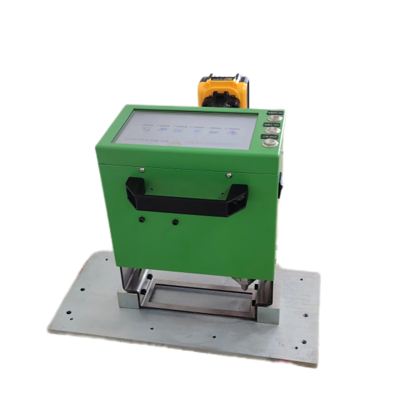 Lithium battery dot peen marking machine With electromagnet for  Car VIN number