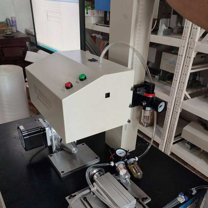 Hot Sale Desktop Pneumatic Three-Axis Rotary Marking Machine for Round Tube Flange Brake Disc