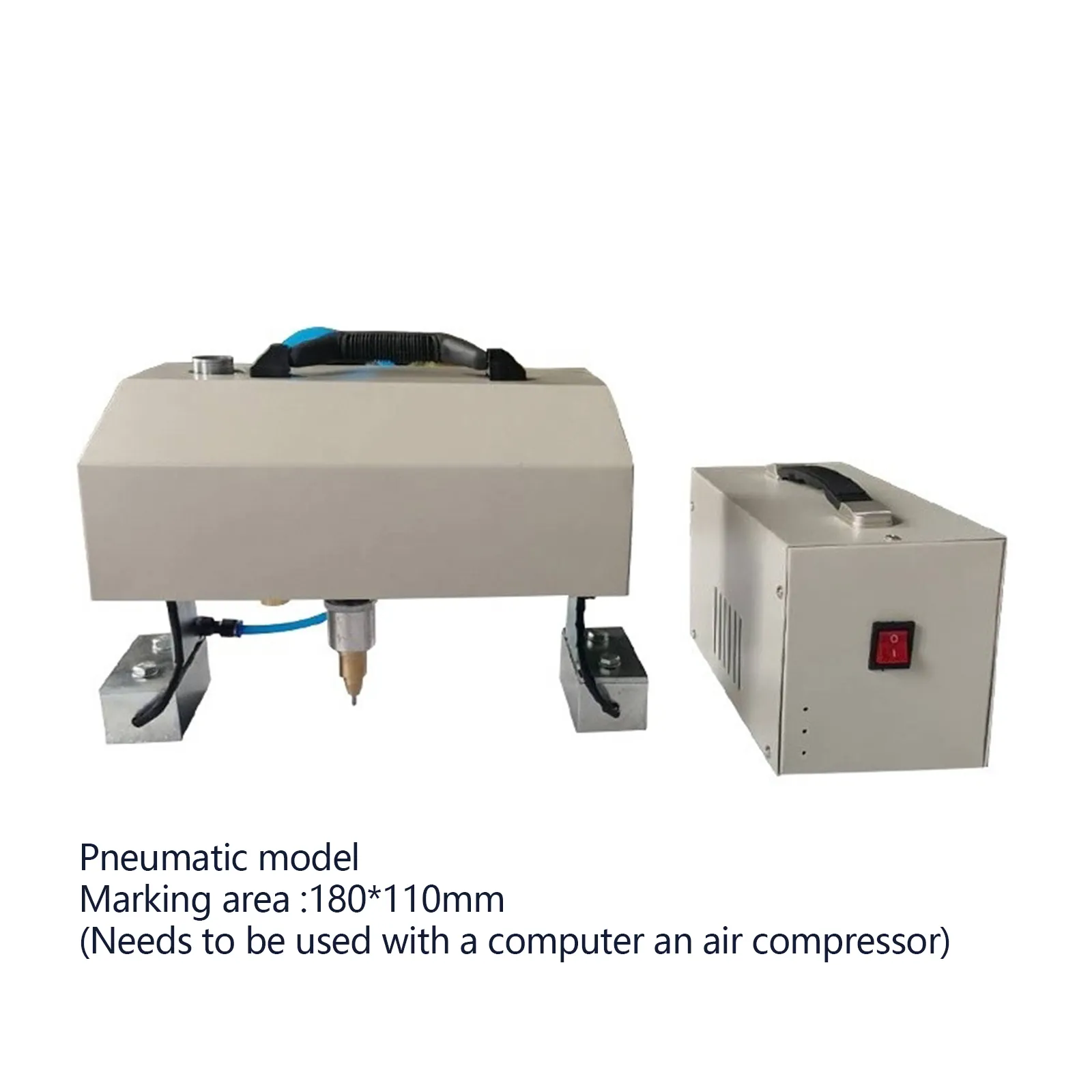 180*110mm Pneumatic model Dot Peen Marking Machines