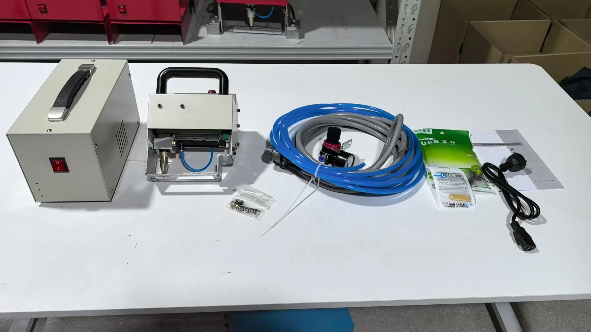  CNC Handheld Portable Dot Peen Pin Marker Marking Machine Dot Peen for Vin Chassis Number Logos for Car Metal Mold