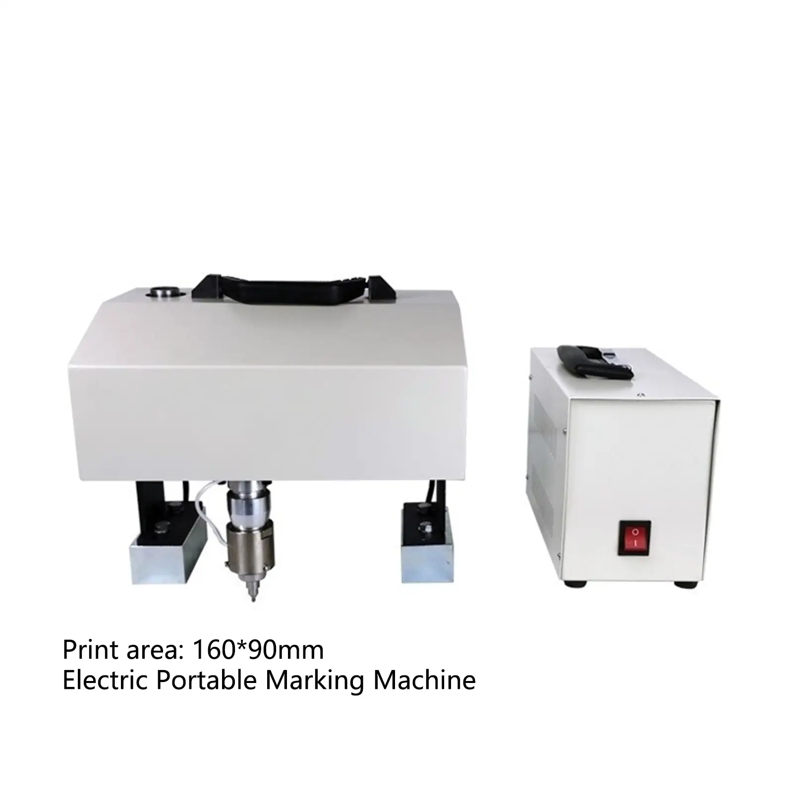160*90mm Portable Dot Peen Vin Number Marking Machines