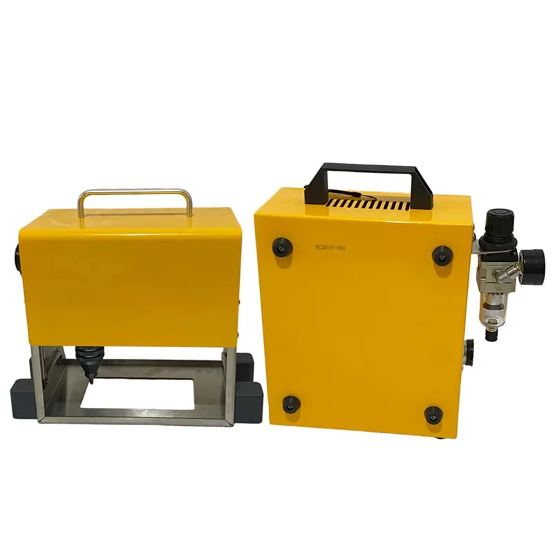 Portable Hand-held Metal Dot Peen Marking Machine With 7-inch Touch Screen Controller Chassis Number Marking Machine Car Number