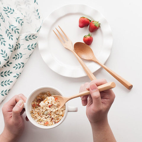 Beech Wood Cutlery