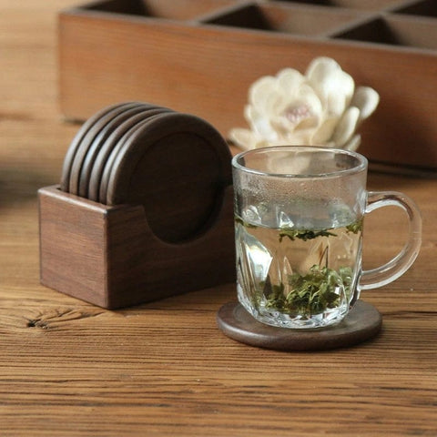 Walnut Wood Coasters
