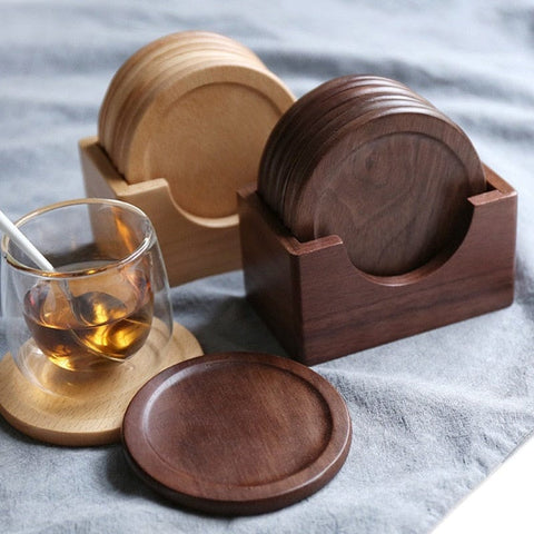 Walnut Wood Coasters