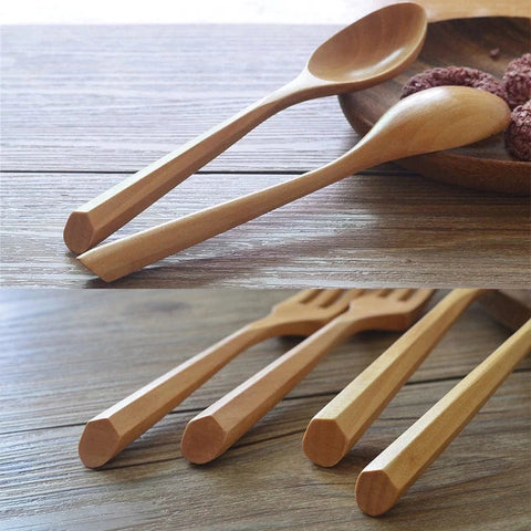 Beech Wood Cutlery