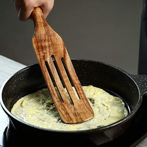 Teak Wood Spurtle Set