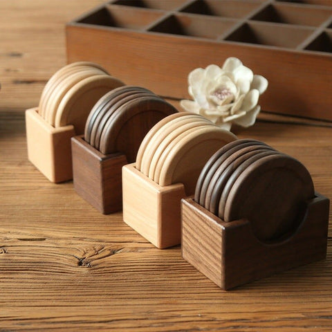 Walnut Wood Coasters