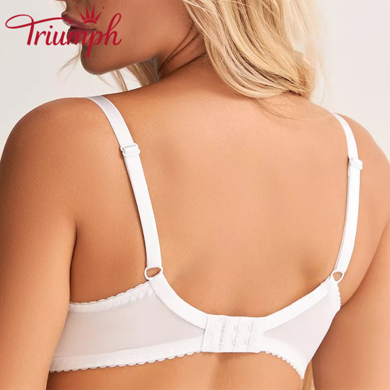 💖Triumph 4 στοιχεία® ✨Σουτιέν με μπανέλα και δαντέλα για μεγάλο στήθος 3