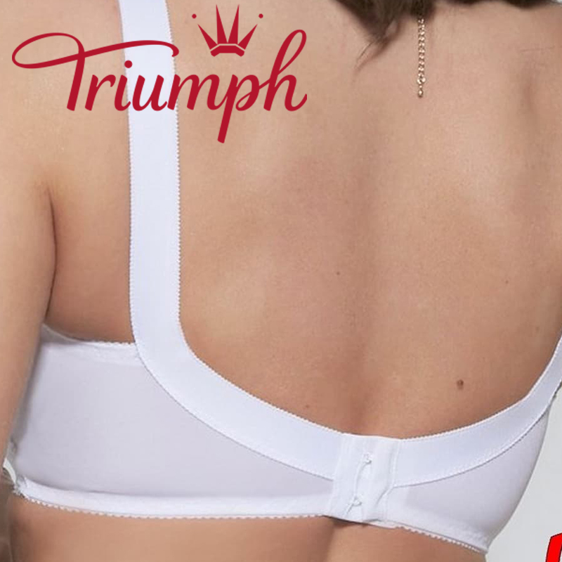 Triumph® 3 dalių💖μαλακό σουτιέν με φαρδιά τιράντες, μεγάλο στήθος 75-115