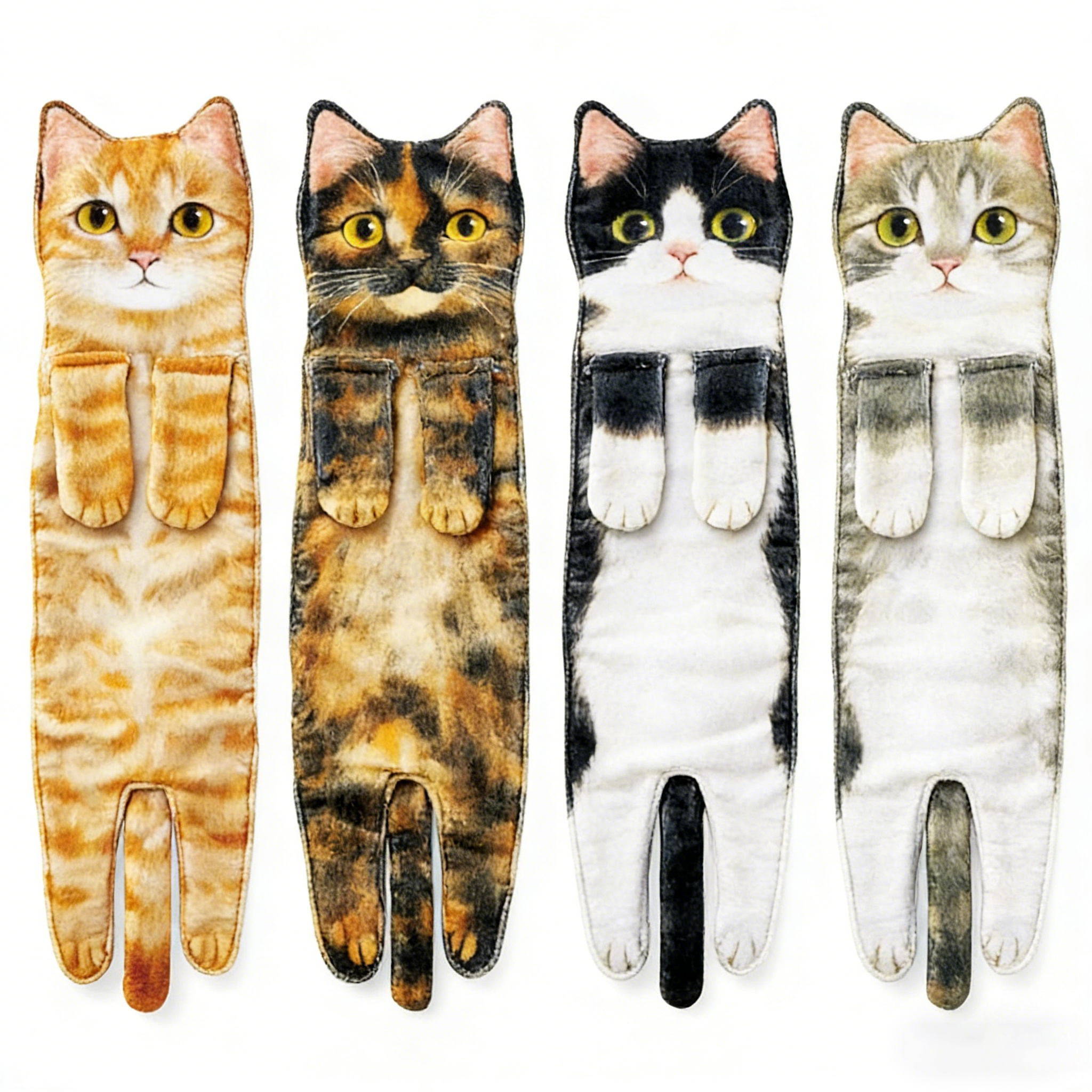 🎁OSTATNI DZIEŃ WYPRZEDAŻY! 50% ZNIŻKI!✨😺Uroczy ręcznik do rąk z motywem kota🐾