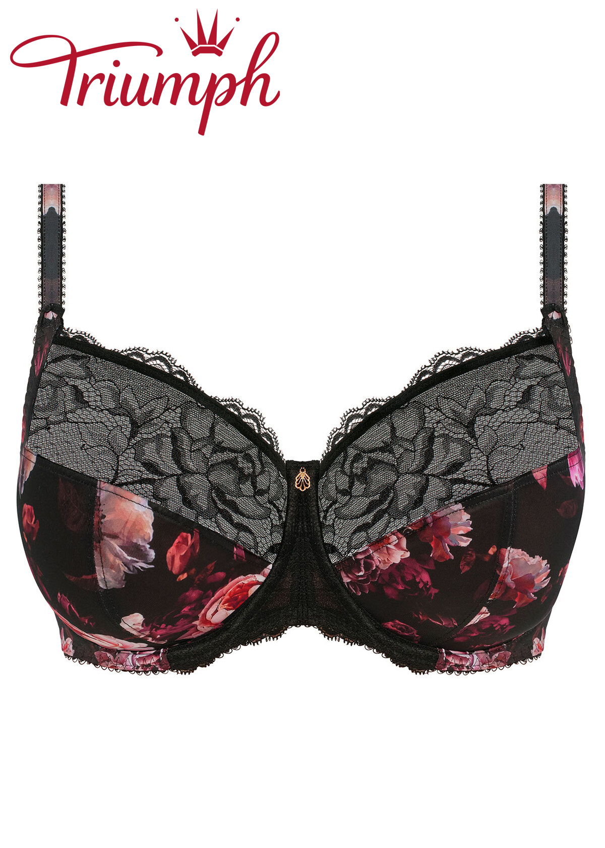 Triumph - (4 db)🥇2025 Virágmintás merevítős melltartó 🌸