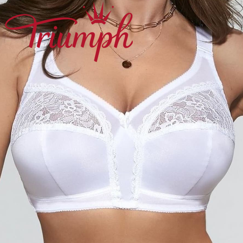 Triumph® 3 dalių💖μαλακό σουτιέν με φαρδιά τιράντες, μεγάλο στήθος 75-115