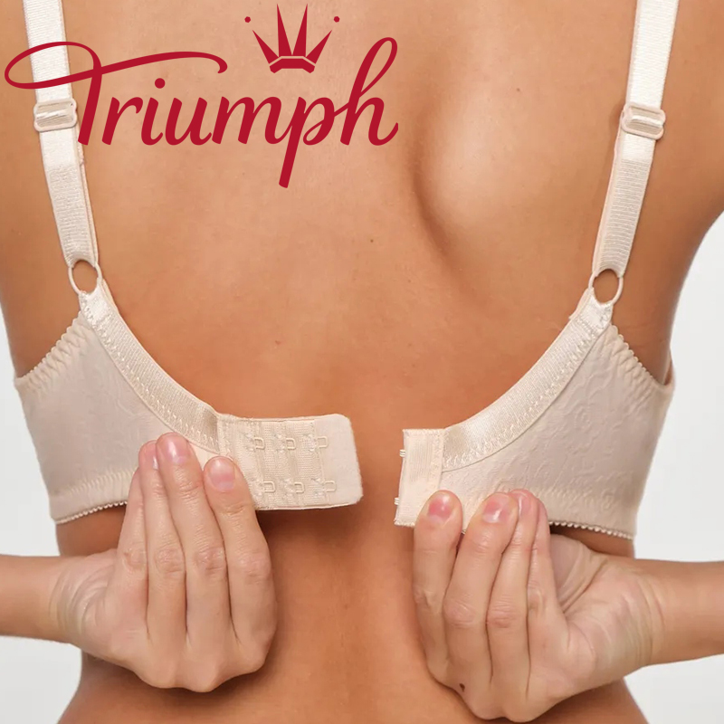 💖Σετ 4 τεμαχίων Triumph® ✨Σουτιέν με δαντέλα και απαλό cup