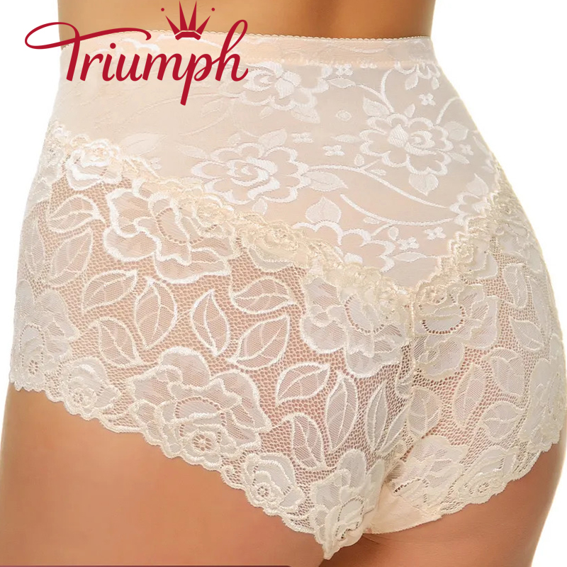 💖Σετ ψηλό σορτς με δαντέλα και εσώρουχα 3 τεμάχια