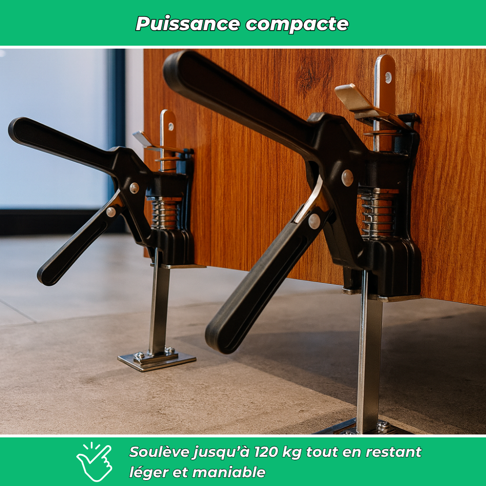 Πολυλειτουργικός χειροκίνητος γρύλος για εύκολη εγκατάσταση και ανύψωση