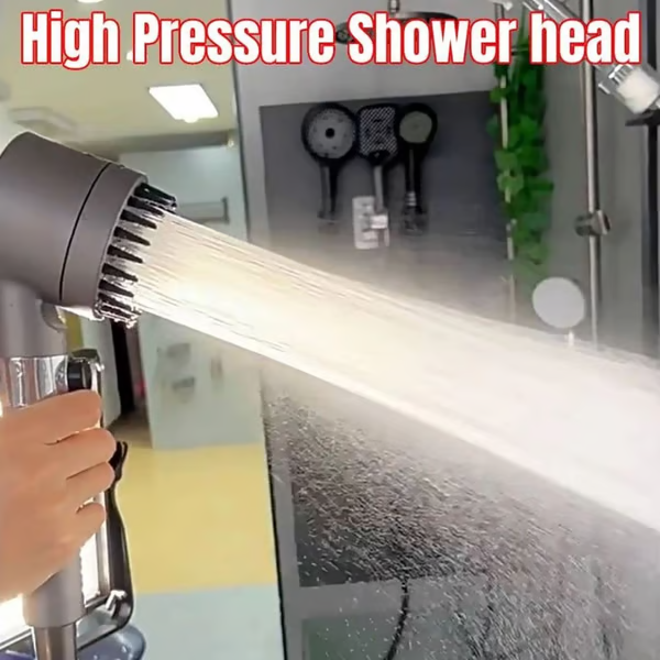 🚿Πολυλειτουργικό σετ κεφαλής ντους υψηλής πίεσης