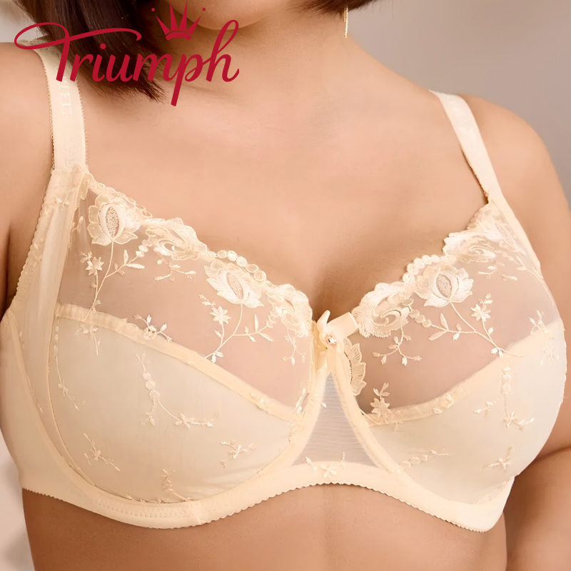💖Σετ 3 τεμαχίων Triumph, 💖Σετ 3 τεμαχίων Triumph, Γυναικείο σουτιέν σε μεγάλα μεγέθη🔥
