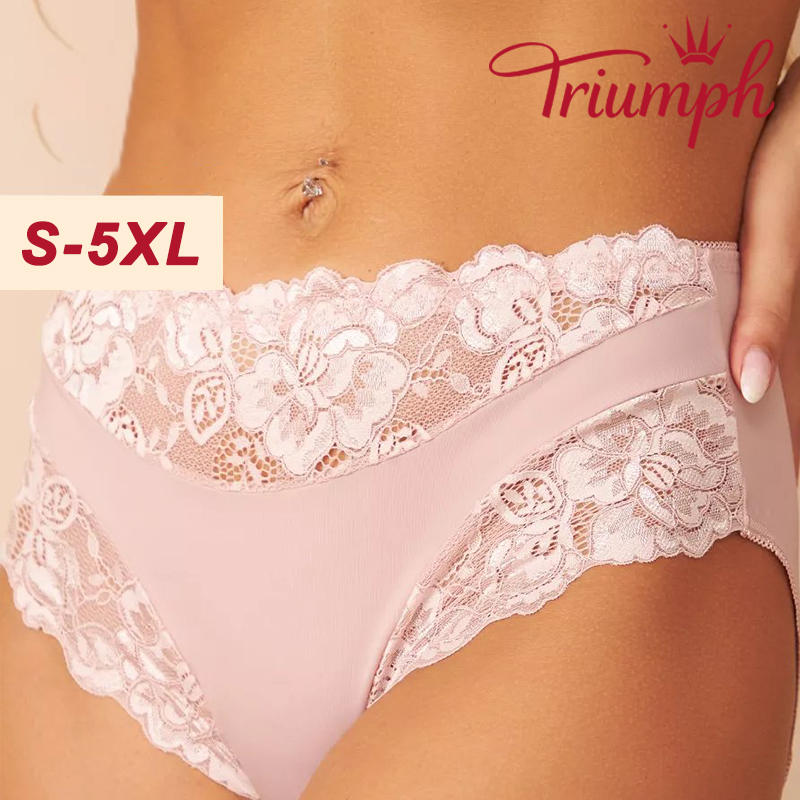💖Triumph 4 στοιχεία® ✨Σλιπ με δαντέλα για μεγάλα μεγέθη