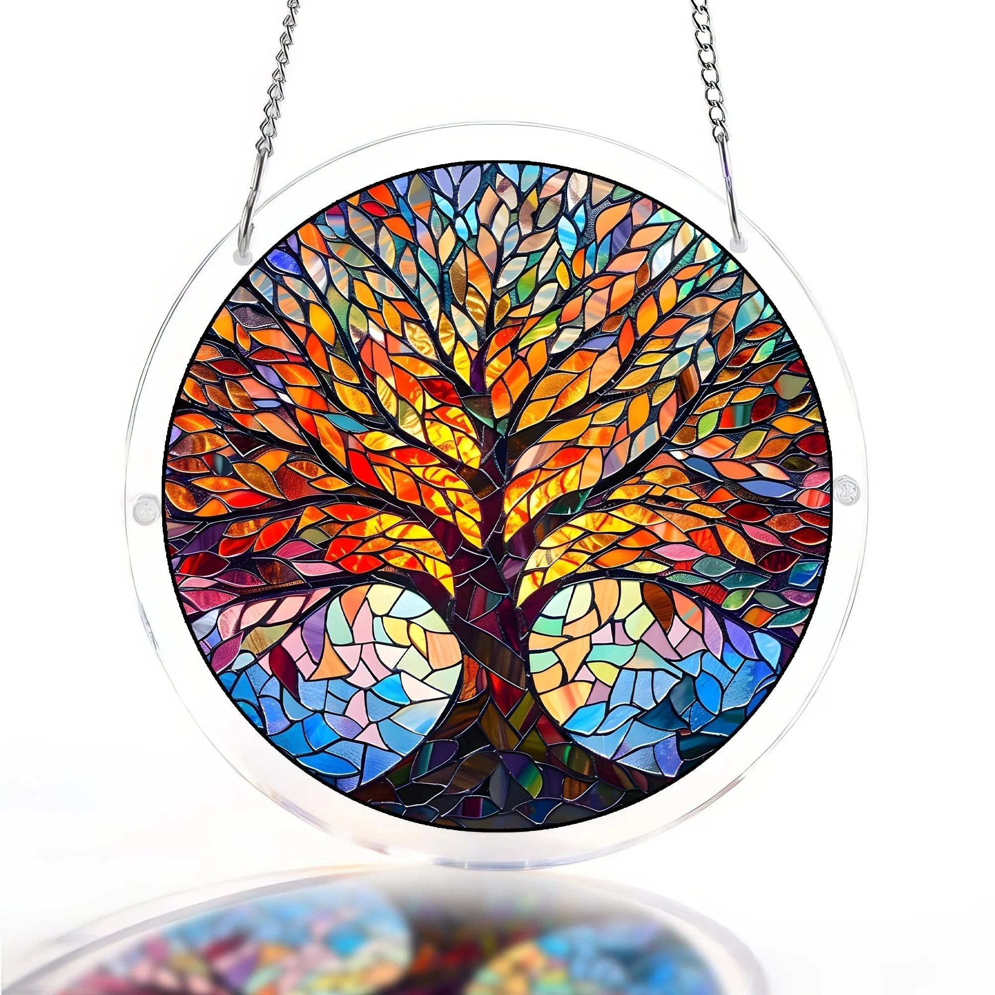 🔥☀️🛍️Ακρυλικό παζλ Suncatcher 80 τεμαχίων