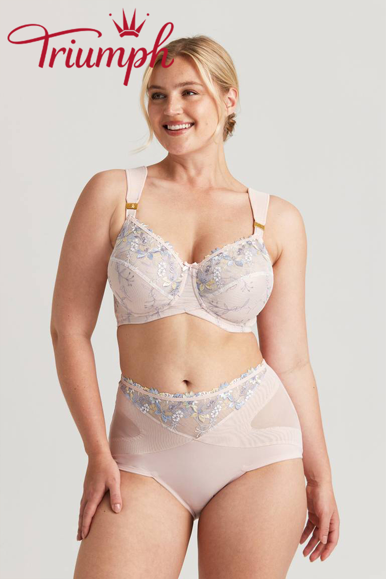 Triumph - 4 τεμάχια (75A-110F) 💝Εσώρουχα με κέντημα και λάστιχο2✨