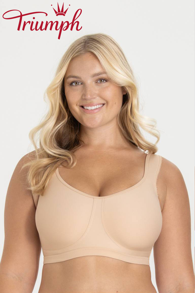 Triumph σετ 4 τεμαχίων. 💝 Άνετο βαμβακερό σουτιέν push-up