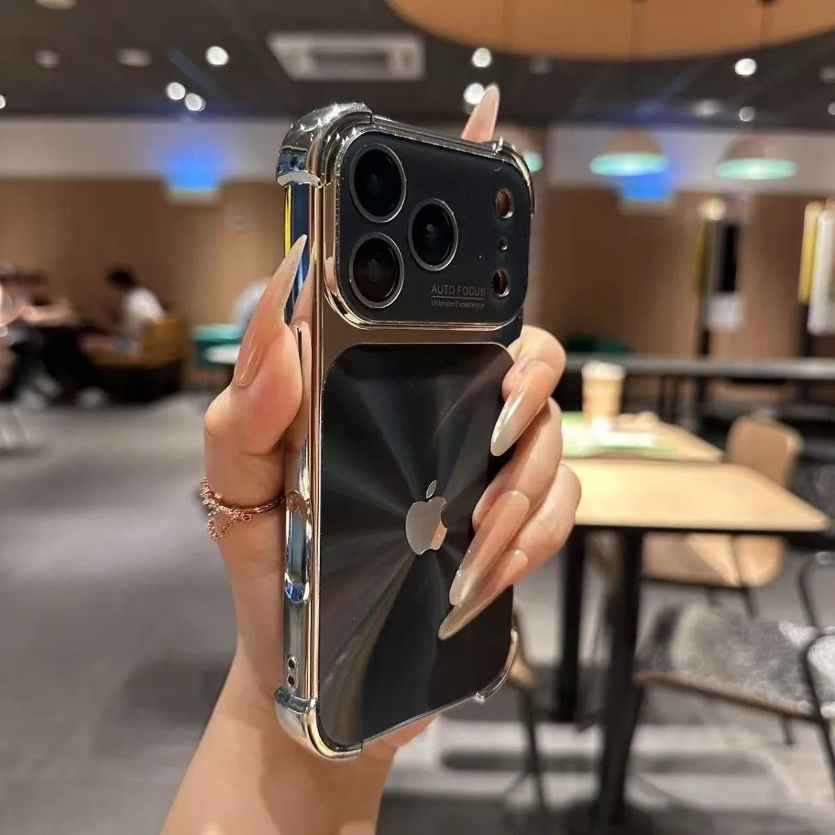 Aurora Plated Full-Cover Case, shockproof for iPhone 17