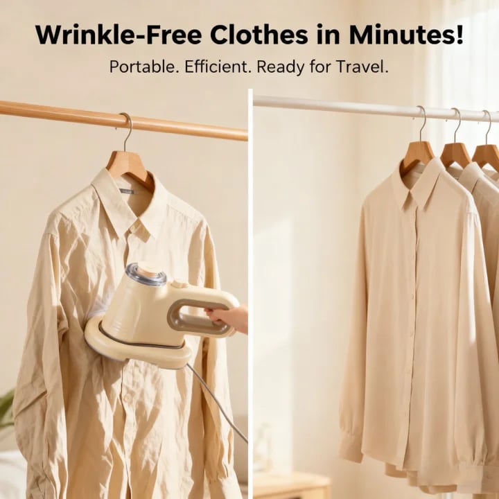 ❄️ Ατμομάγειρας ηλεκτρικού ρεύματος 2025 για ρούχα