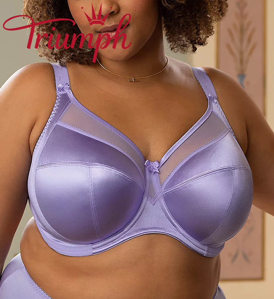 Triumph - 4 τεμάχια(75-120) 🔥Σουτιέν plus-size με full cup