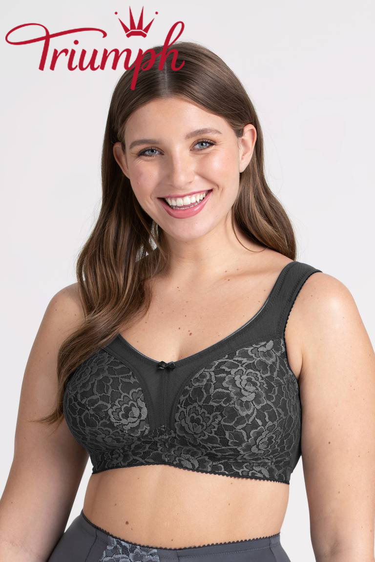 Triumph - 4 τεμάχια (75A-110F) 💝Σουτιέν με full cup από δαντέλα✨