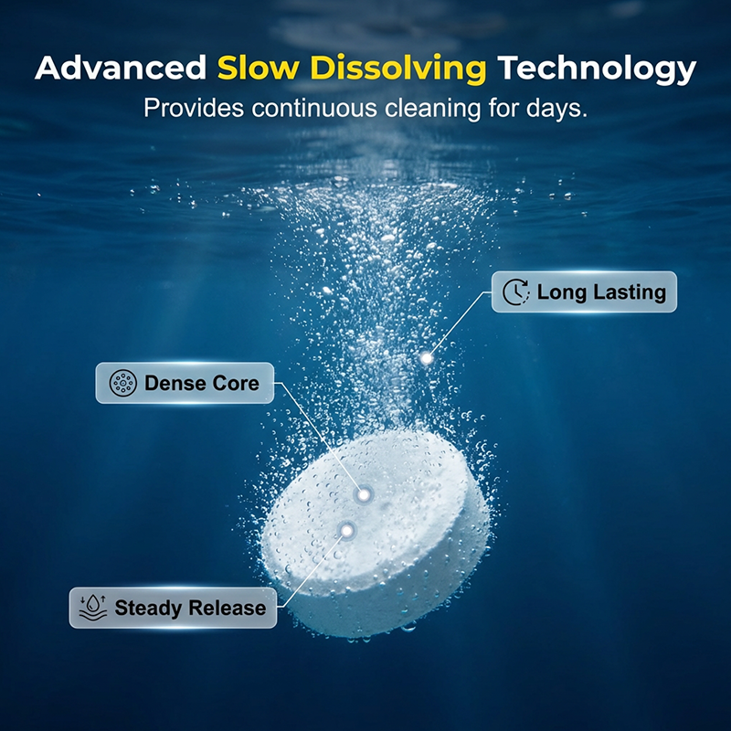 Ταμπλέτες καθαρισμού πισίνας για κρυστάλλινο νερό