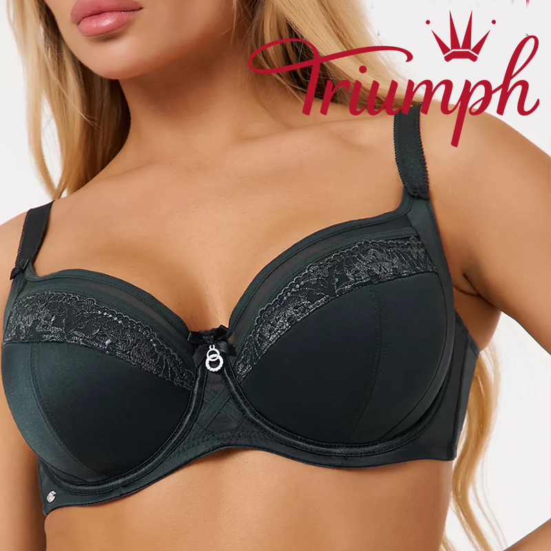 💖Triumph® 3-pak ✨Biustonosz z cienką pianką na duży biust