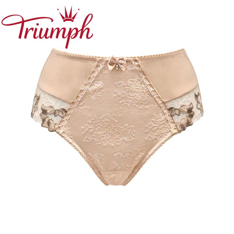 💖Σετ 4 τεμαχίων Triumph® ✨Βαθύ εσώρουχο με κέντημα δαντέλας