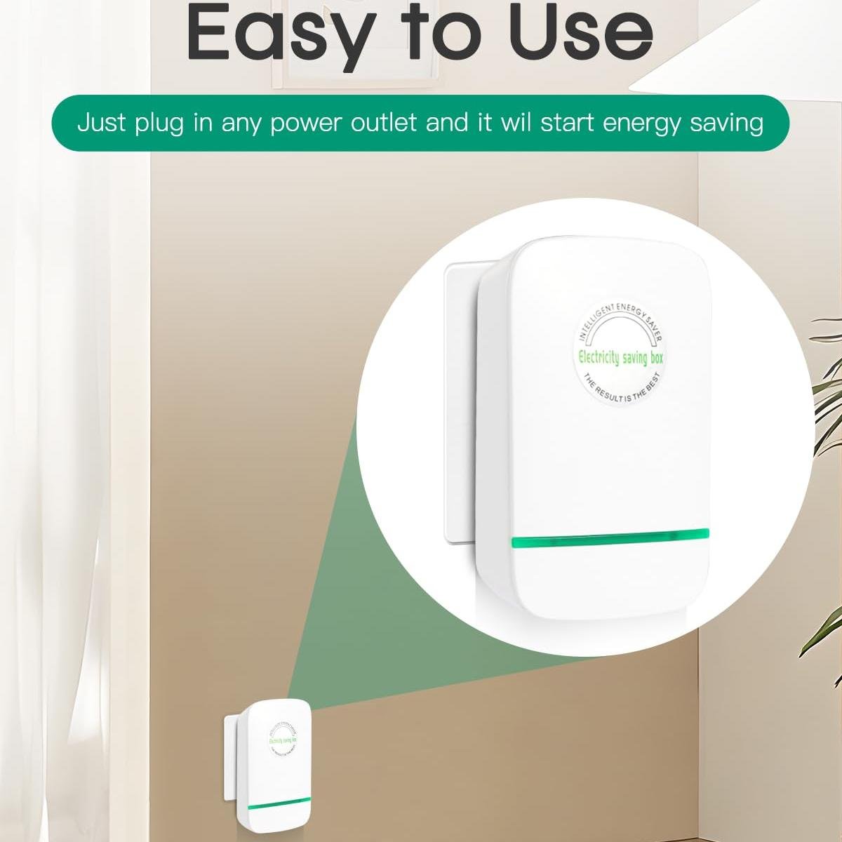 🔥Energy Saver Plug-In Power Box with EU Plug 2026 Updated Design
