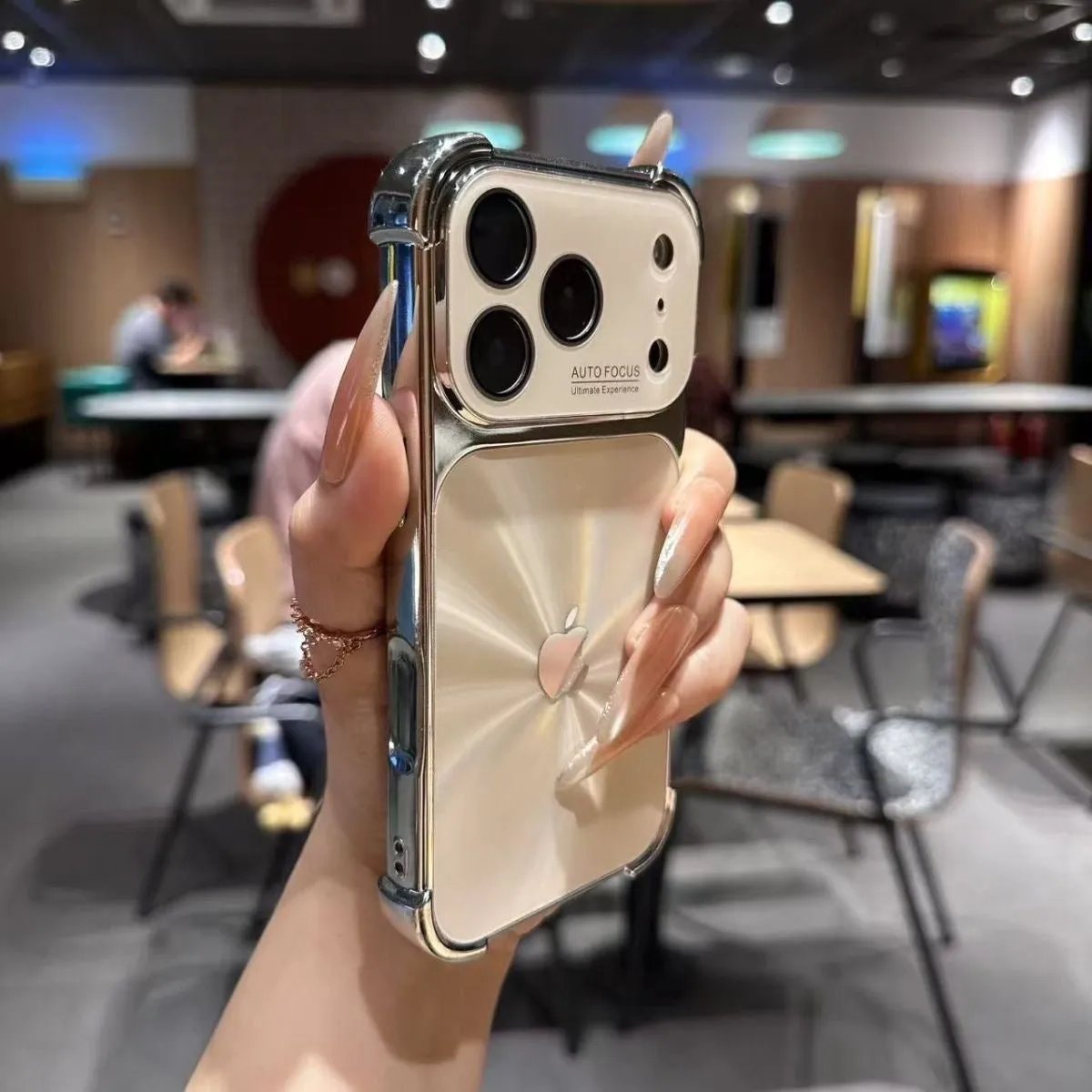 Aurora Plated Full-Cover Case, shockproof for iPhone 17