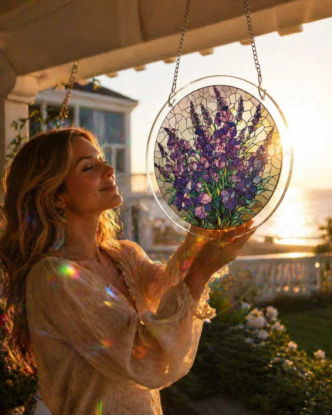 🔥☀️🛍️Ακρυλικό παζλ Suncatcher 80 τεμαχίων