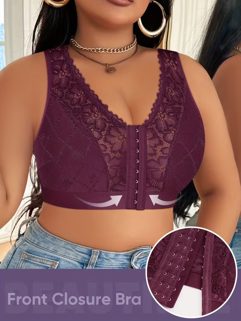 👙TRIAUMPH – [4 τεμ.]🔥40% γυναικείο σουτιέν πλήρους κάλυψης για γυναίκες plus size 