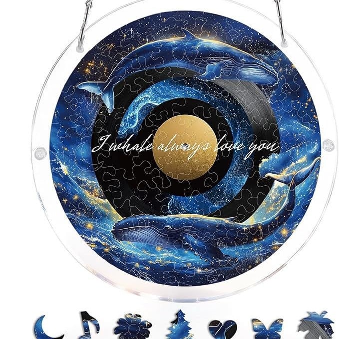 🔥☀️🛍️Ακρυλικό παζλ Suncatcher 80 τεμαχίων