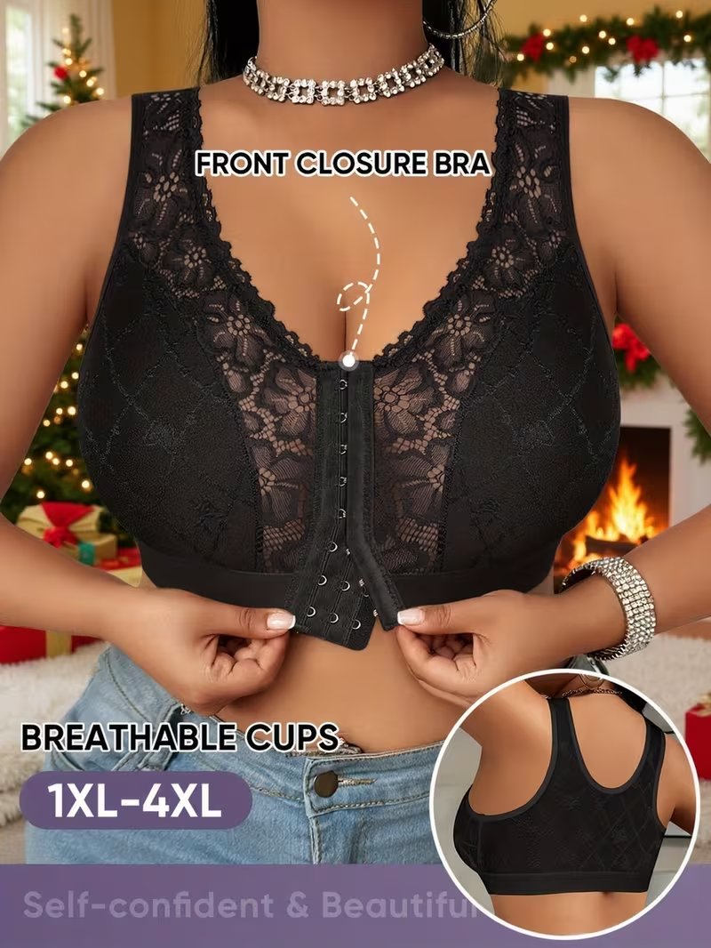 👙TRIAUMPH – [4 τεμ.]🔥40% γυναικείο σουτιέν πλήρους κάλυψης για γυναίκες plus size 