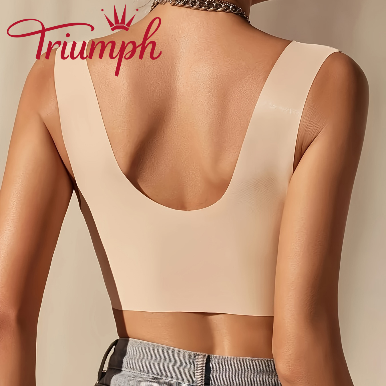 TRIUMPH - 3 PEÇAS 💥 SOUTIEN SUPER FINO SEXY SEM ARO COM RENDA [75A-110E]