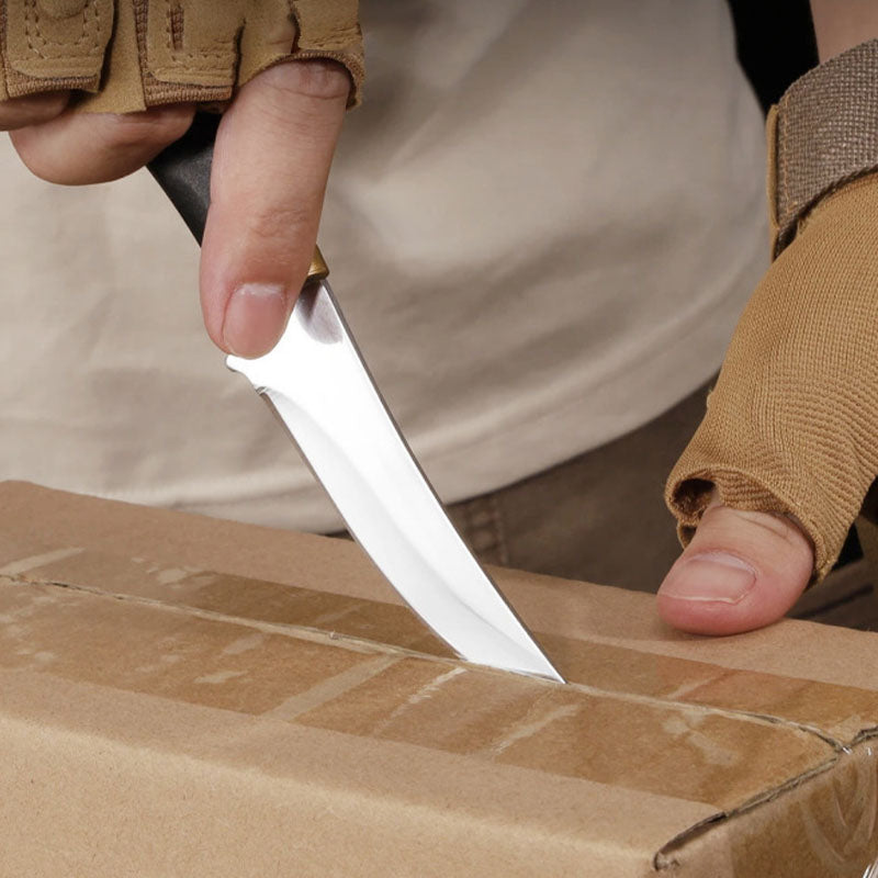 【🎁📿Δωρεάν ροζ κολιέ🎁】🔥Πολυχρηστικό φορητό μαχαίρι φρούτων με θήκη για εξωτερικούς χώρους