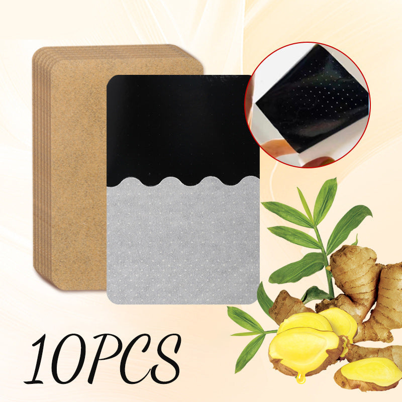 【🎁📿Δωρεάν κολιέ με τριαντάφυλλο🎁】🔥 Επίθεμα ανακούφισης πόνου με τζίντζερ με μοξοθεραπεία, φυσικό φάρμακο που ανακουφίζει από τον πόνο στον αυχένα, τον ώμο, τις αρθρώσεις και το γόνατο