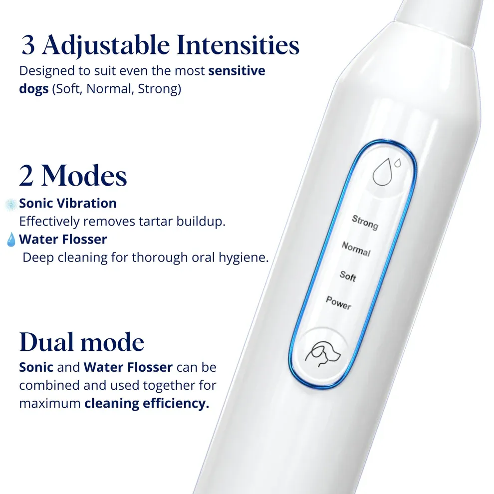 Canivet Kit - Silent Sonic Plaque & Tartar Remover for dogs