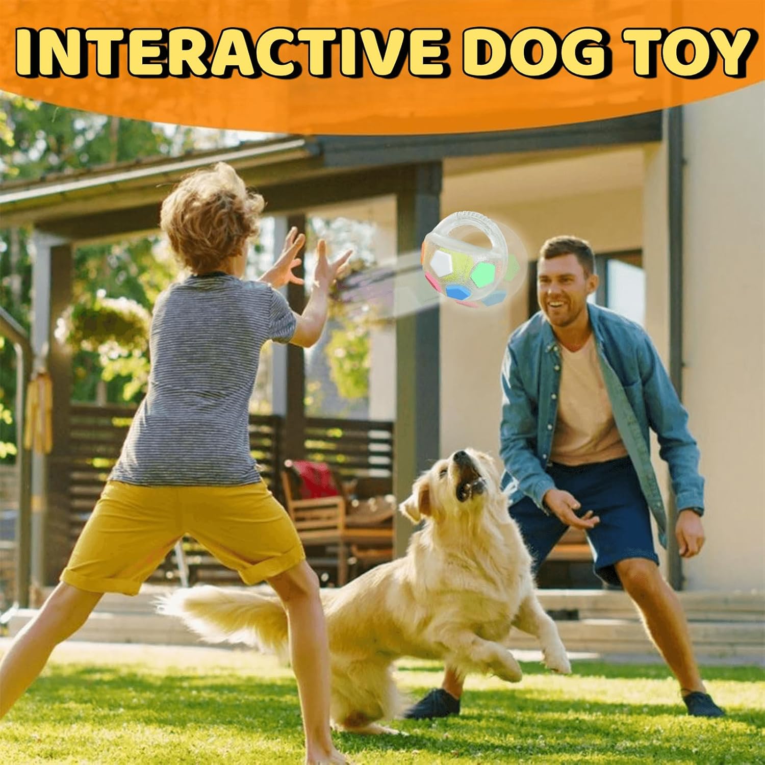 Omrava™ Durable Soccer Toy – Bouncy, Bite-Resistant & Fun