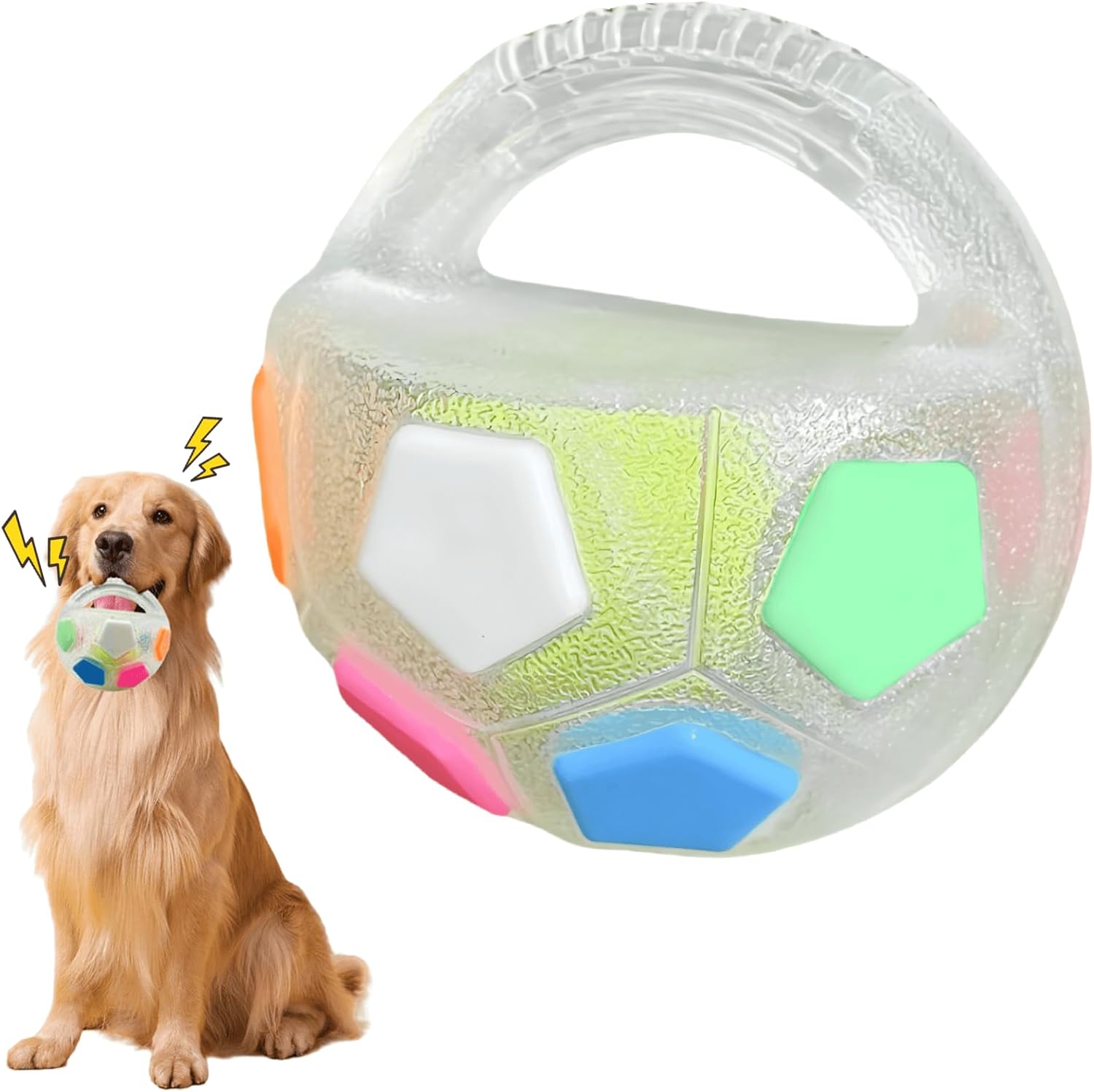 Omrava™ Durable Soccer Toy – Bouncy, Bite-Resistant & Fun