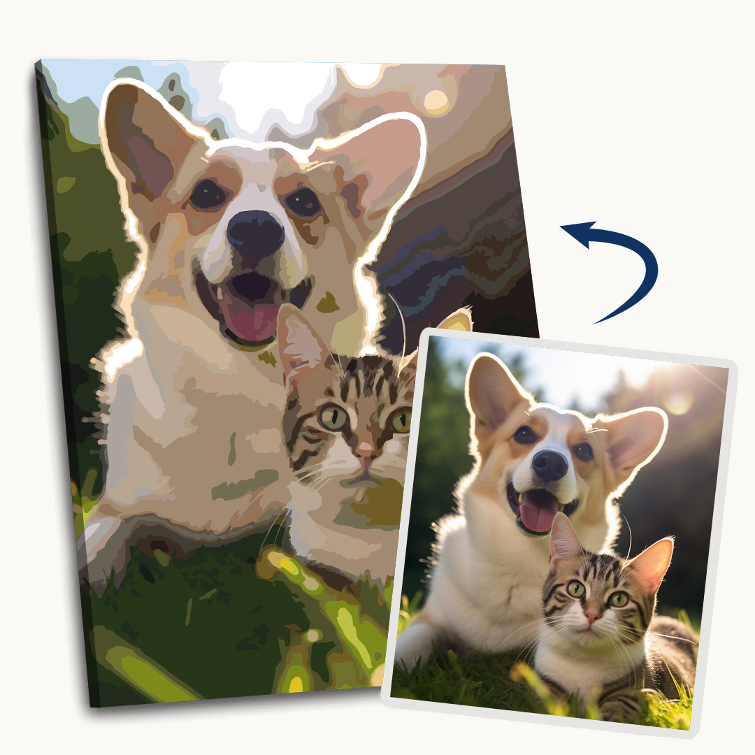 Custom Paint by Numbers Kit