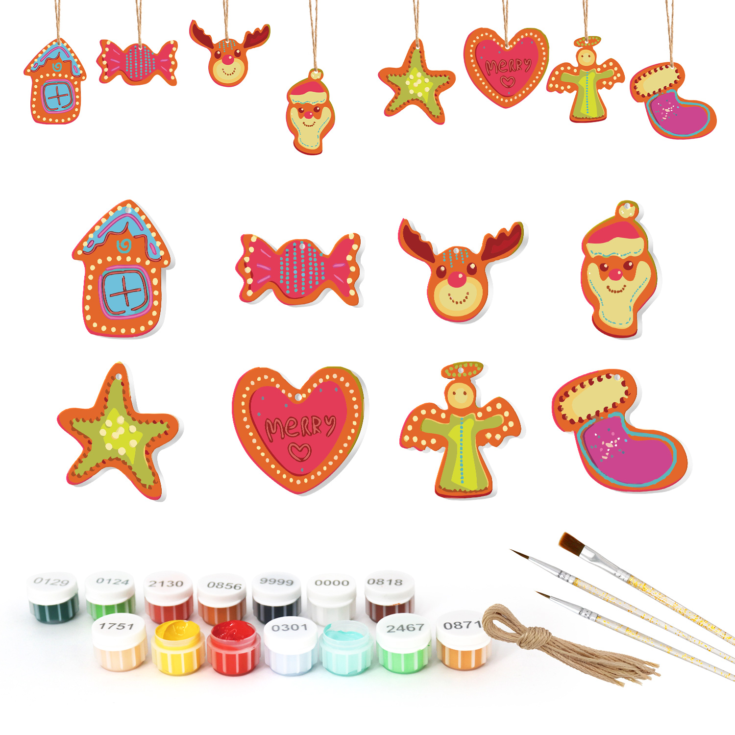 Twinkle Tree Christmas Ornaments