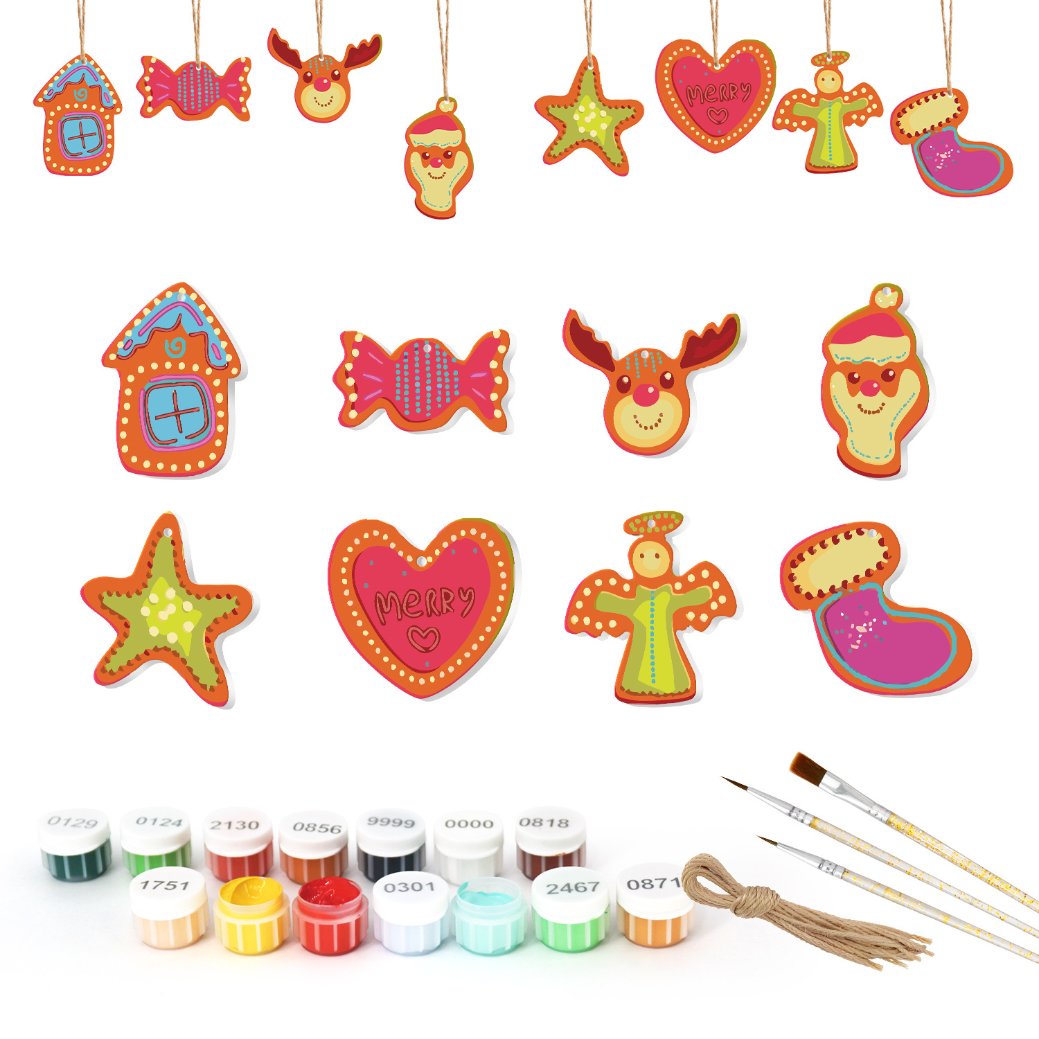 Twinkle Tree Christmas Ornaments