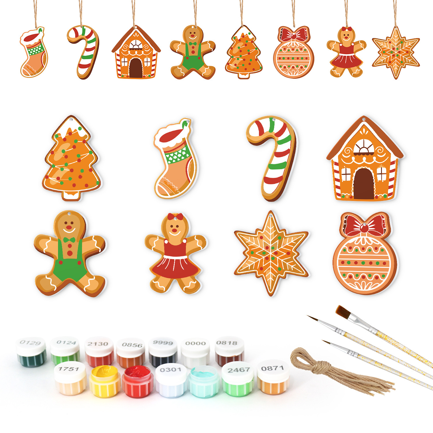 Happy Hands Christmas Ornaments